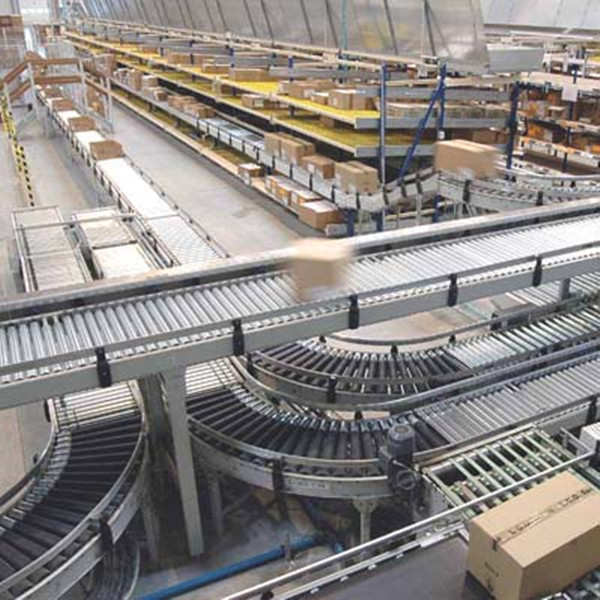 hot selling high quality 90 180 degree turning roller conveyor
