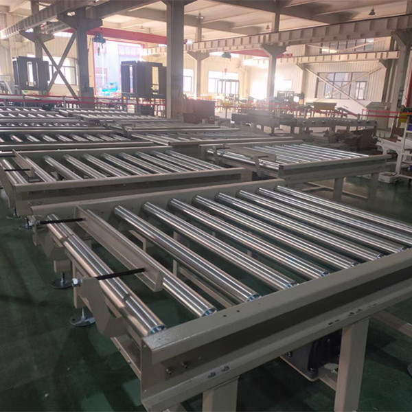 straight roller food conveyor for food conveying equipment