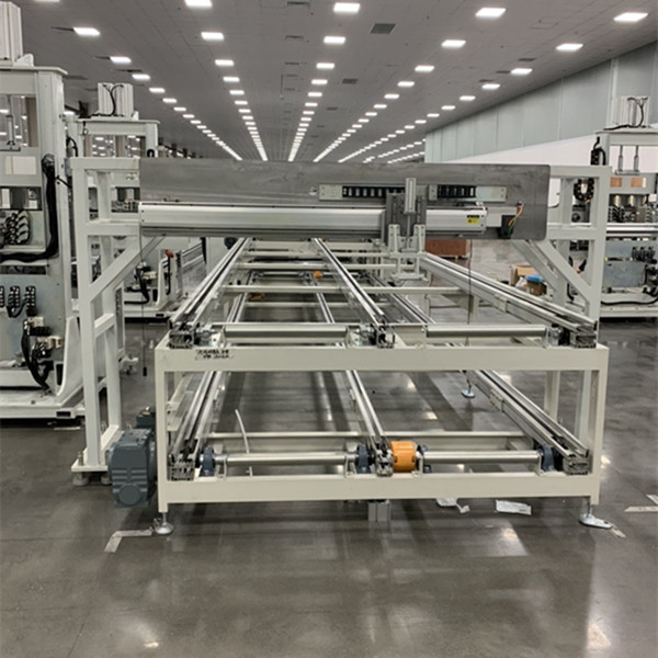 pallet transfer conveyor for car seat assembly line - 副本