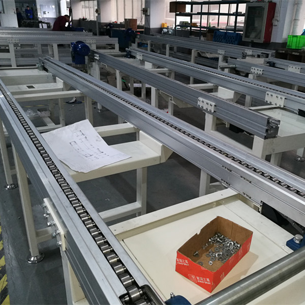 pallet conveyor line in customized size for pure water production line system
