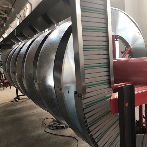 food spiral conveyor system with good quality for crates conveying - 副本
