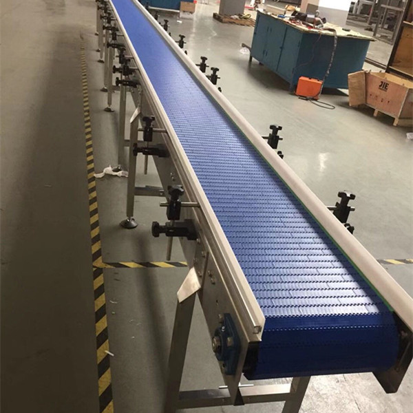 plastic modular conveyor belt for manual sorting of the bags - 副本