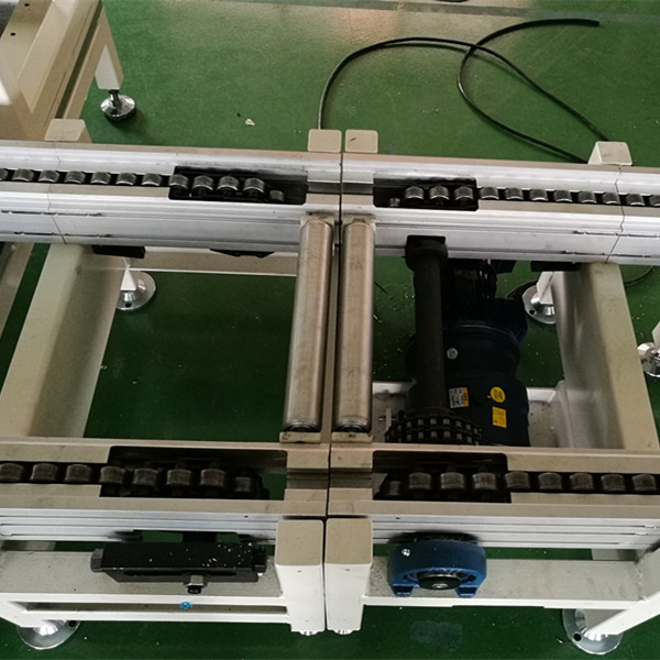 pallet chain conveyor for module assemble line