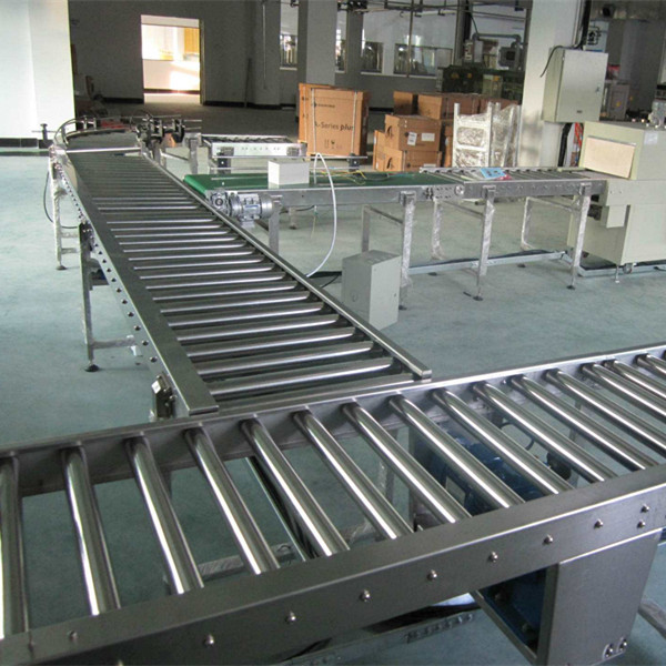 stainless steel roller conveyor for warehouse