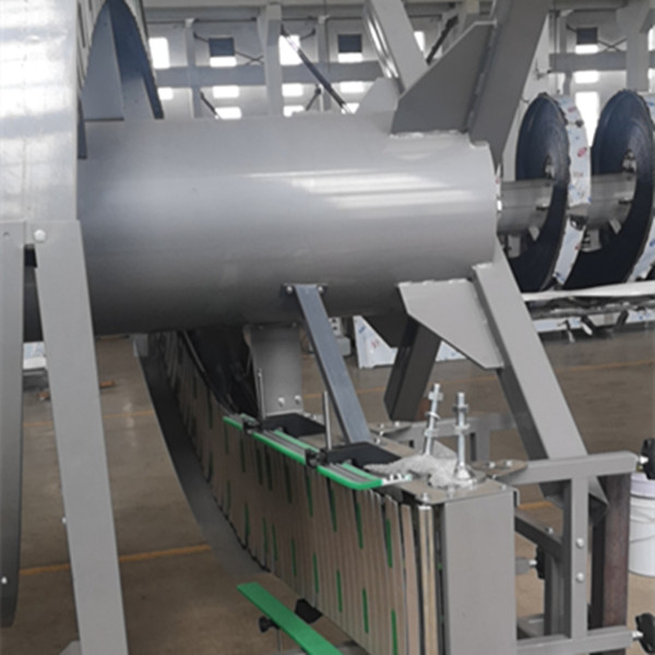 2021 new design spiral flexible screw conveyor for aseptic packing of liquid milk and non-soda drink